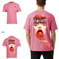 G West Mens Oversized Lollipop Mushroom Oversized Tee
