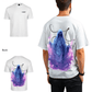 G West Mens Oversized Purple Reaper Tee