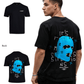 G West Mens Oversized True Blue Ski Mask Oversized Tee