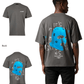 G West Mens Oversized True Blue Ski Mask Oversized Tee