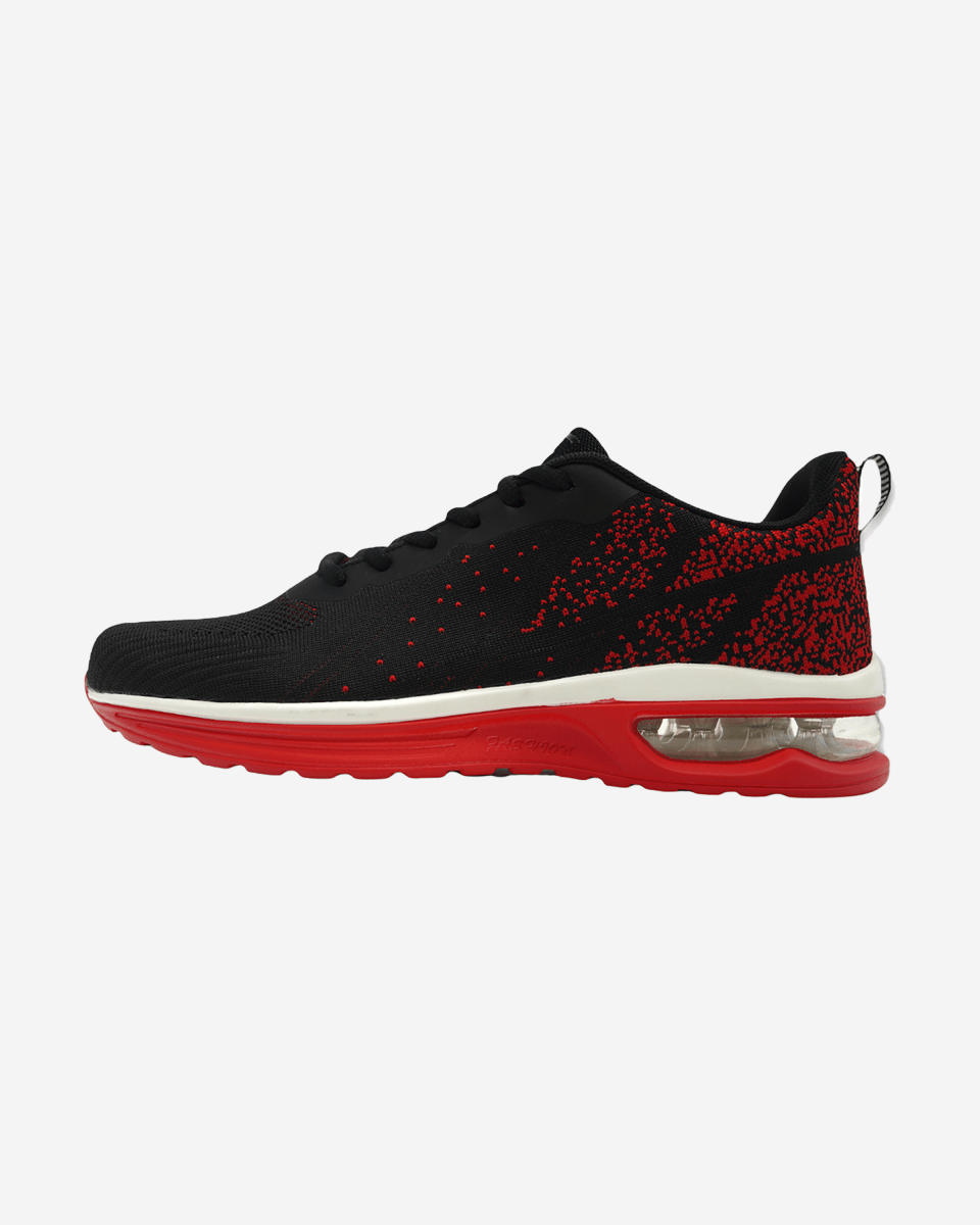 G WEST MENS SPLATTER LACE UP RUNNING SHOES