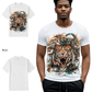 G West Mens Tiger Dragon Tee