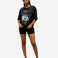 G West Money Is Behind Everything Oversized Women's T-Shirt