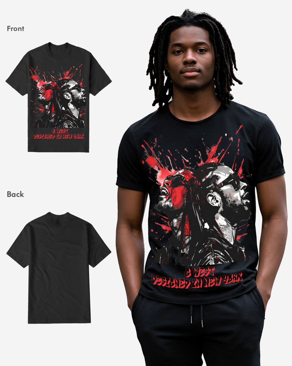 G West Mens Music Club Tee