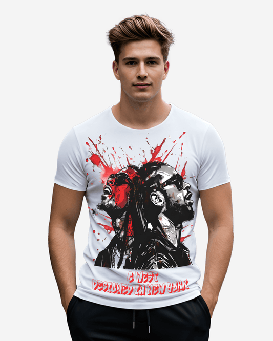 Camiseta para hombre G West Music Club