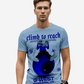 G West Mens News Paper Light Blue Tee