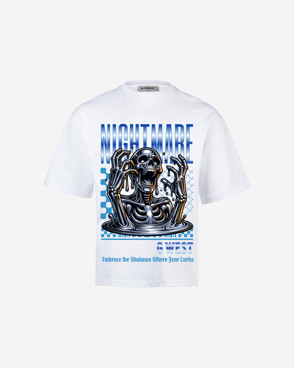 G WEST NIGHMARE OVERSIZED T-Shirt Mens