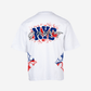 G West Nyc Blood Arch LogoÂ Oversized T-Shirts