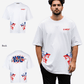 G West Nyc Blood Arch Logo T-Shirts Big and Tall