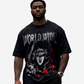 G WEST OLD WORLD WIDE STAR T SHIRT Big and Tall Mens