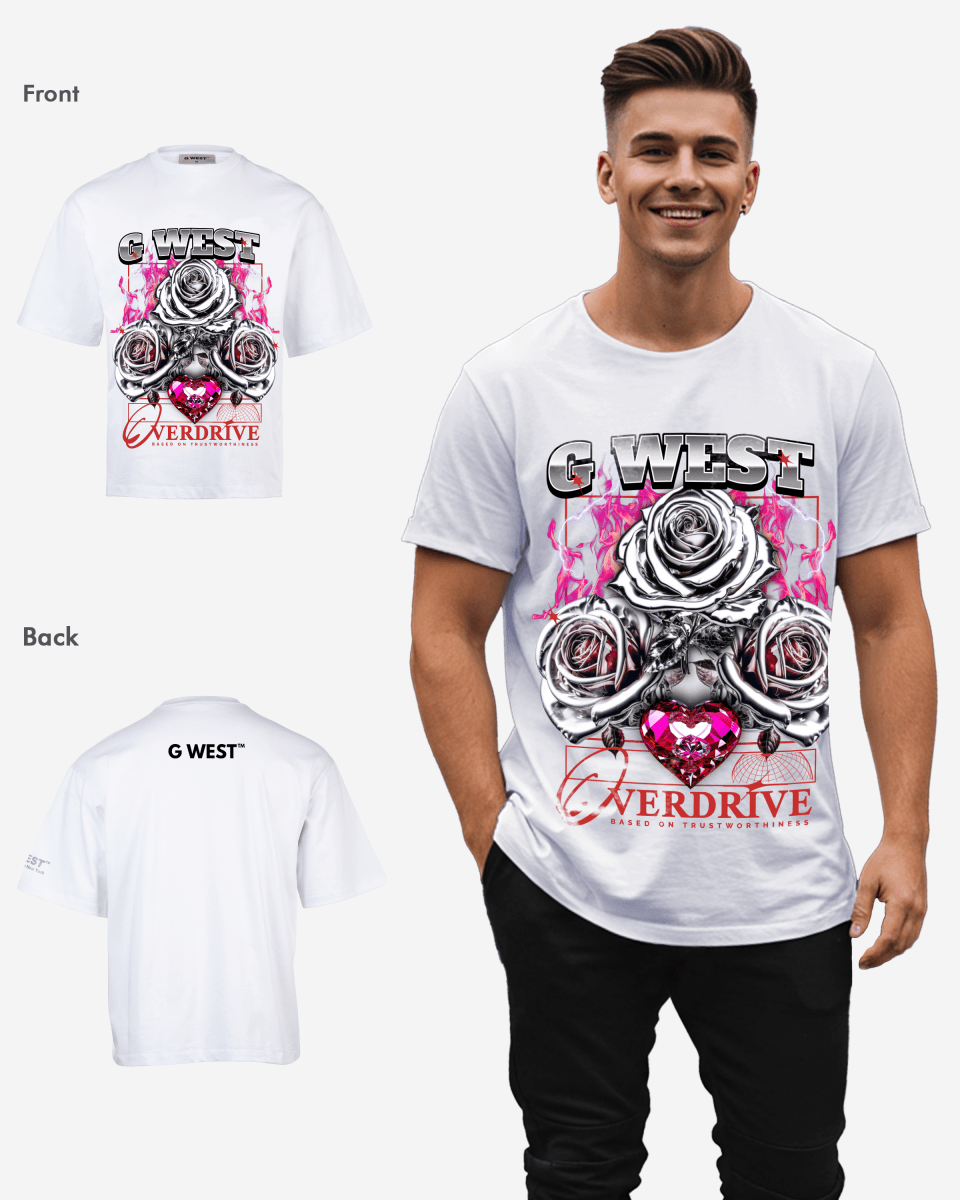 G WEST OVERDRIVE OVERSIZED T-Shirt Mens