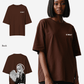G West Womens Oversized Angel Girl Tee