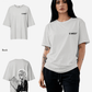 G West Womens Oversized Angel Girl Tee