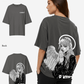 G West Womens Oversized Angel Girl Tee