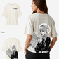 G West Womens Oversized Angel Girl Tee
