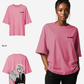 G West Womens Oversized Angel Girl Tee