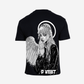 G West Mens Oversized Angel Girl Tee