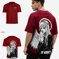 G West Mens Oversized Angel Girl Tee