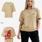 G West Womens Oversized Ascending Soul Life Style Tee Style