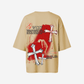 G West Womens Oversized Ascending Soul Life Style Tee Style