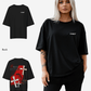 G West Womens Oversized Ascending Soul Life Style Tee Style