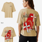 G West Womens Oversized Ascending Soul Life Style Tee Style