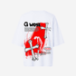 G West Womens Oversized Ascending Soul Tee