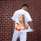 G West Mens Oversize Atlanta Peach Tee