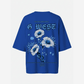G West Womens Oversized Blue Garden Tee