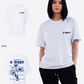 G West Womens Oversized Blue Garden Tee