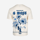 G West Mens Oversized Blue Garden Tee
