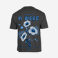 G West Mens Oversized Blue Garden Tee