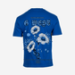 G West Mens Oversized Blue Garden Tee