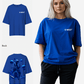 G West Womens Oversized Blue Man Tee