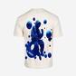 G West Mens Oversized Blue Man Tee
