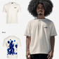 G West Mens Oversized Blue Man Tee