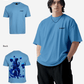 G West Mens Oversized Blue Man Tee
