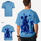 G West Mens Oversized Blue Man Tee