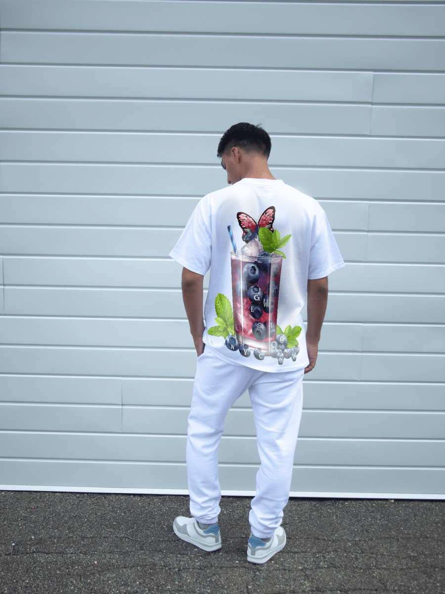 G West Mens Oversize Blueberry Mohito Tee
