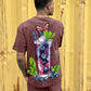 G West Mens Oversize Blueberry Mohito Tee
