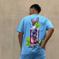 G West Mens Oversize Blueberry Mohito Tee