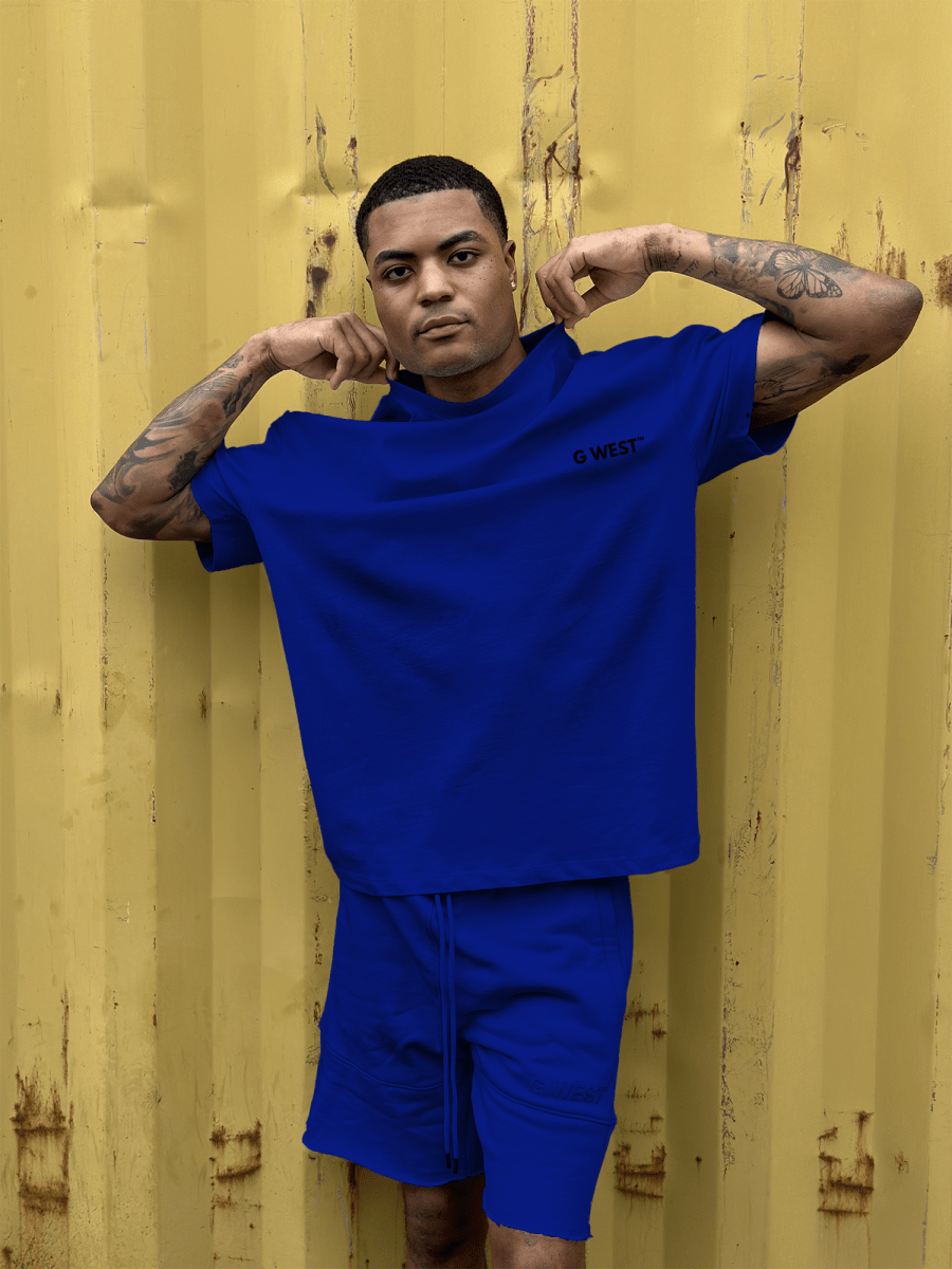 G West Mens Oversize Blueberry Mohito Tee