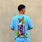 G West Mens Oversize Blueberry Mohito Tee