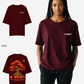 G West Womens Oversized Bonsai Tee