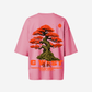 G West Womens Oversized Bonsai Tee