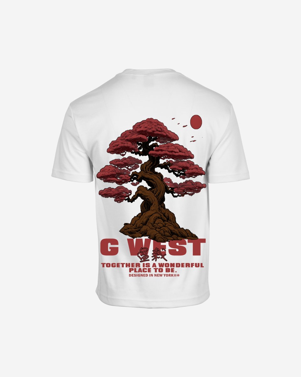 G West Mens Oversized Bonsai Tee