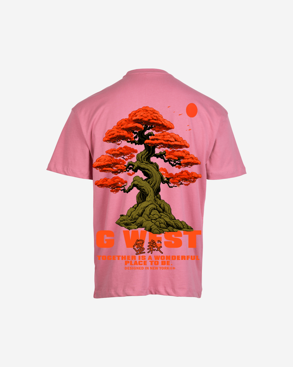 G West Mens Oversized Bonsai Tee