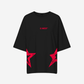 G West Womens Oversized Brooklyn Arch Logo Tee