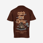 G West Mens Oversized Catch That Dollar Life Stlye Tee