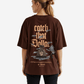 G West Womens Oversized Catch That Dollar Life Style Tee